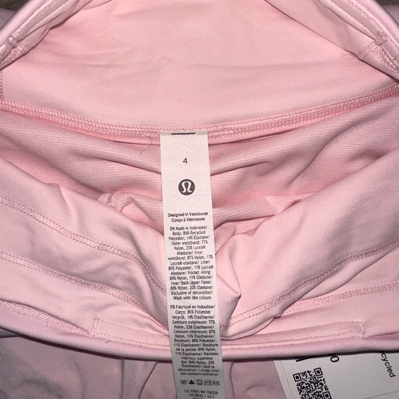 COPY - Brand new never worn before lululemon popular pastel pink athletic short… - Picture 3 of 5